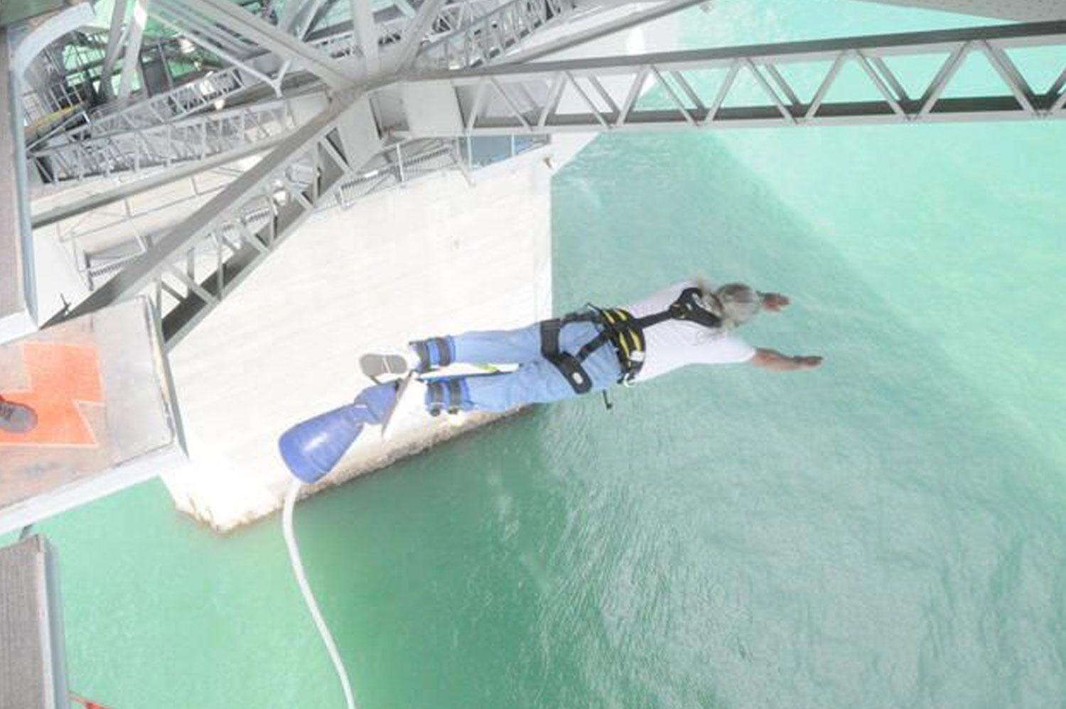 Bungy Jumping at 66 Years Old